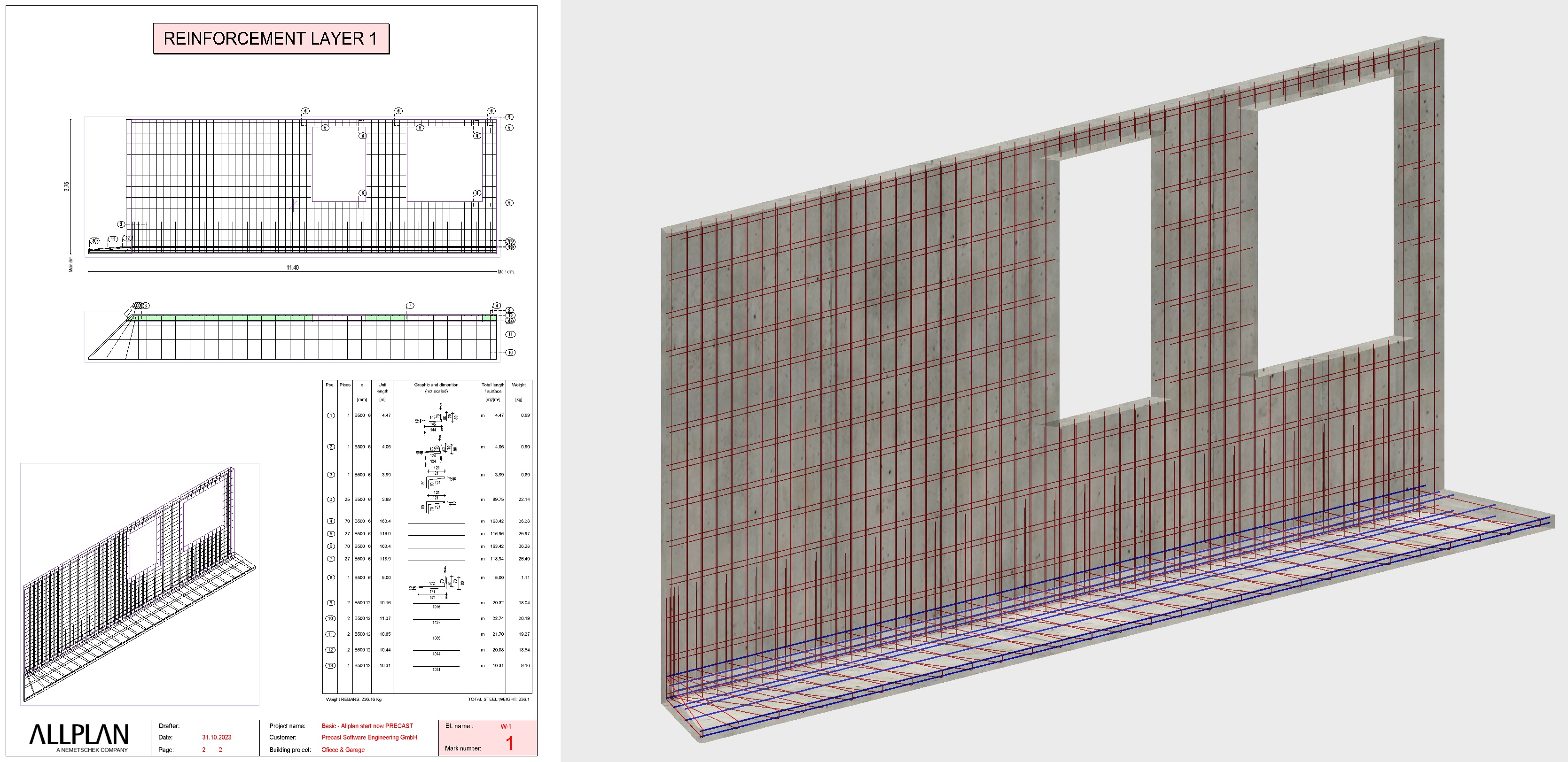 Allplan start now - Elementos prefabricados