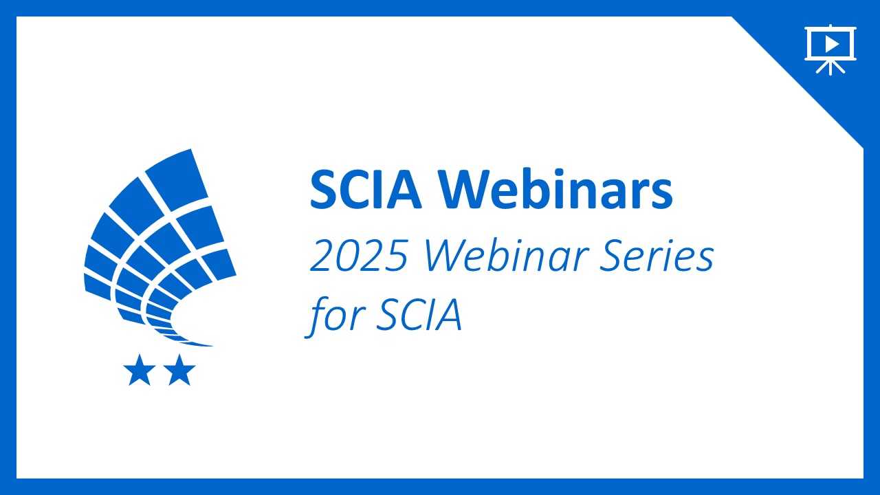 SCIA Webinars