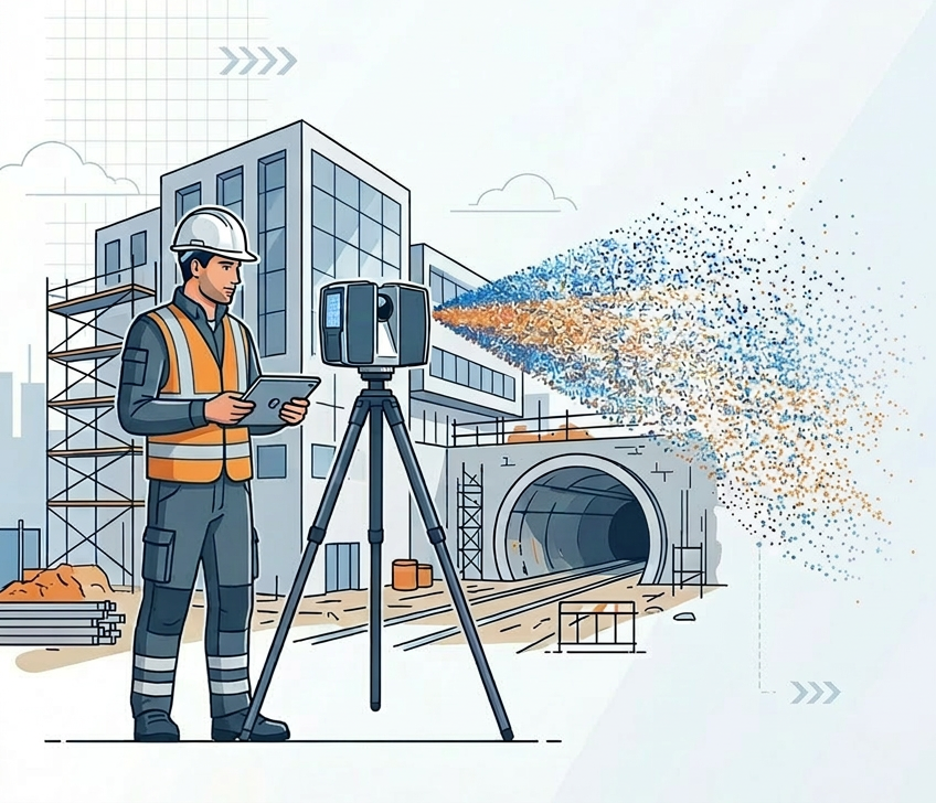 Rilievo Laser Scanner & Modello BIM